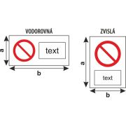 KOMBINOVANÉ ZÁKAZOVÉ ZNAČKY