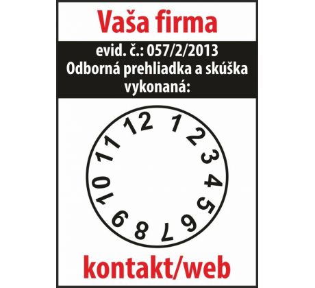 R005A Tlaková skúška hasiaceho prístroja