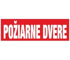 F-dvere Požiarne dvere 150x50 mm