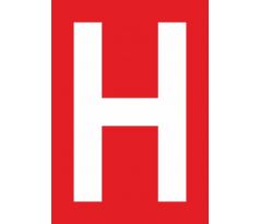 F-PH Označenie podzemného hydrantu 140x200 mm