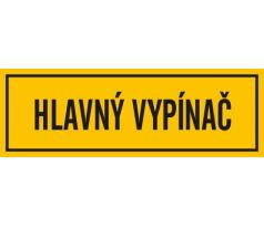 E036 SE Hlavný vypínač 60x20 mm