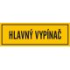 E036 SE Hlavný vypínač 60x20 mm