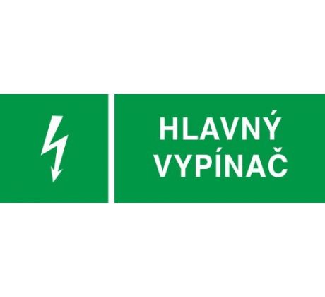 č. 04 Hlavný vypínač 105x35 mm