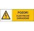 č. 23 Pozor! Elektrické zariadenie 105x35 mm