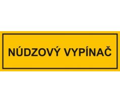 č. 40 Núdzový vypínač 105x35 mm