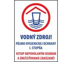 530 Vodný zdroj! A3 plast hr. 3 mm