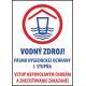 530 Vodný zdroj! A3 plast hr. 3 mm
