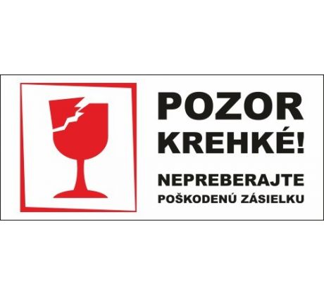 621 Samolepky na označenie zásielok a balíkov