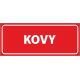 579 Kovy samolepka 250x100 mm
