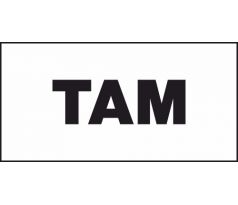 607 Tam 50x40 mm samolepka