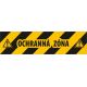 586 Ochranná zóna samolepka s podlahovým laminom 600x150 mm