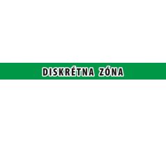 590 Diskrétna zóna samolepka s podlahovým laminom 600x100 mm