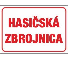 541 Hasičská zbrojnica A4 plast hr. 3mm