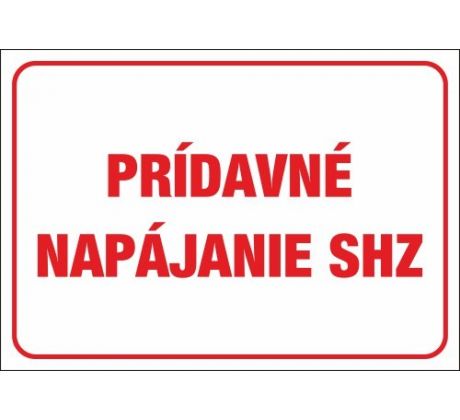 546 Prídavné napájanie SHZ A4 plast hr. 3mm