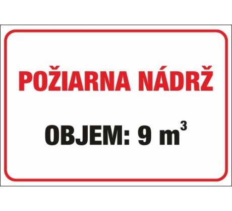 547 Požiarna nádrž 9 m3 A4 plast hr. 3mm